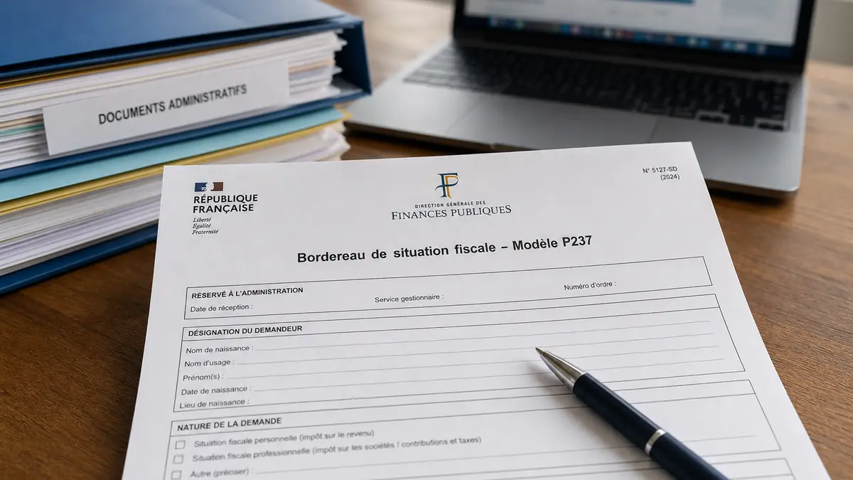Bordereau de situation fiscale