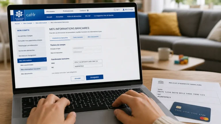 réexpédition de paiement retourne caf