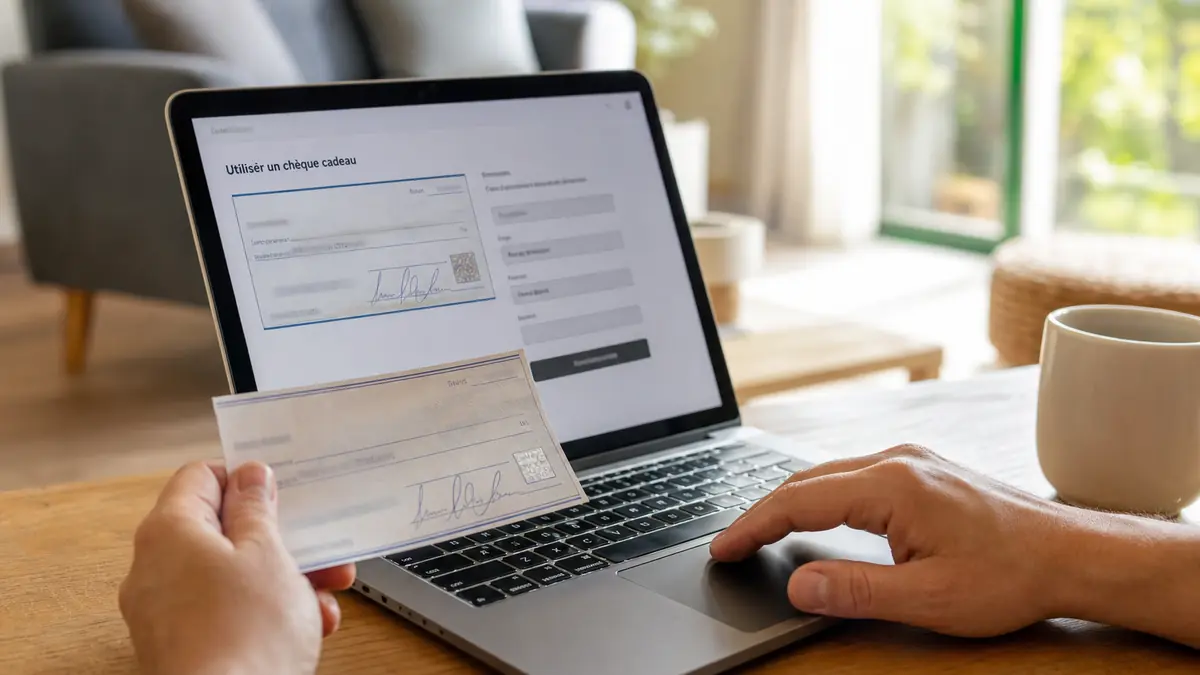 Utiliser un chèque Tir Groupé sur Internet